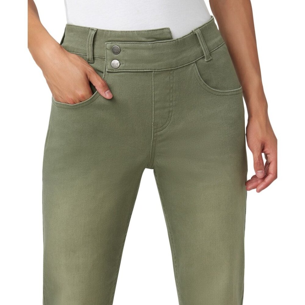 #1353 Hue High Rise Girlfriend Denim Leggings - Picture 3 of 5